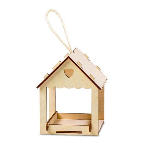 Fuglehus af trae - Billede 3